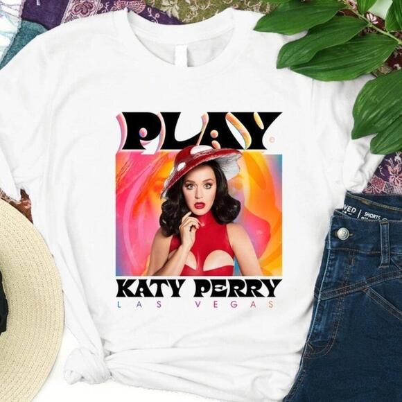 Tops - Katy Perry Play Las Vegas Tour Music Fan Unisex T-Shirt 73
